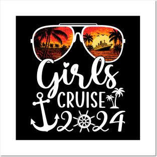 Girls Cruise 2024 Girls Trip Vacation Posters and Art